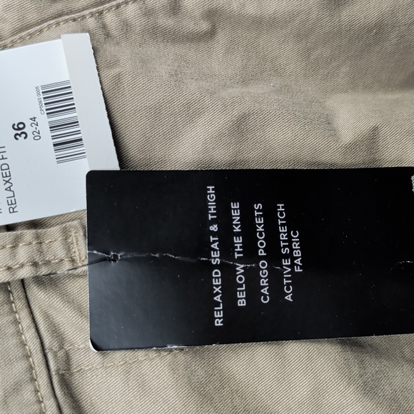 Lee Men's Tan Cargo Shorts Size 36 New Nwt - Picture 3 of 6